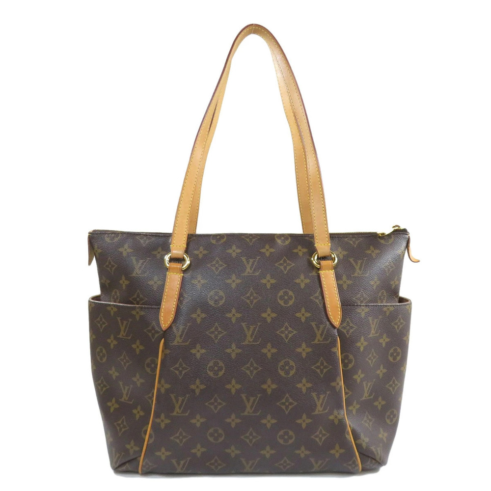 Louis Vuitton Tote Canvas Bag Monogram Totally